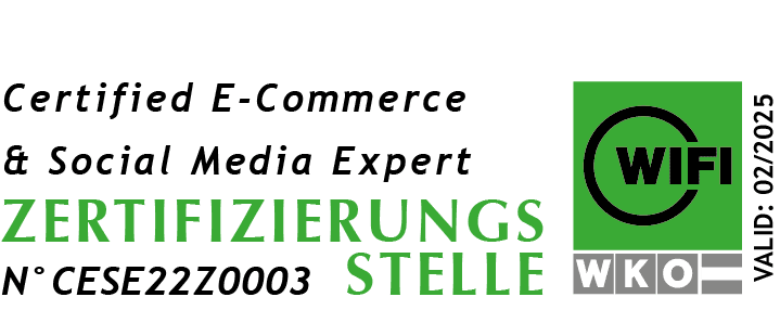 Certified E-Commerce & Social Media Expert Markus Strengberger Logo